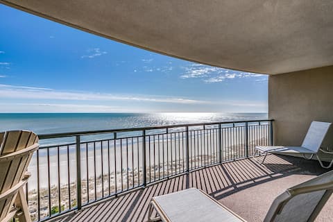 Oceanfront + Indoor/Outdoor Pool | South Wind 1101