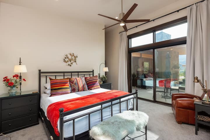 HIGAAN #1 Pangunahing suite na may king bed at tahimik na tanawin