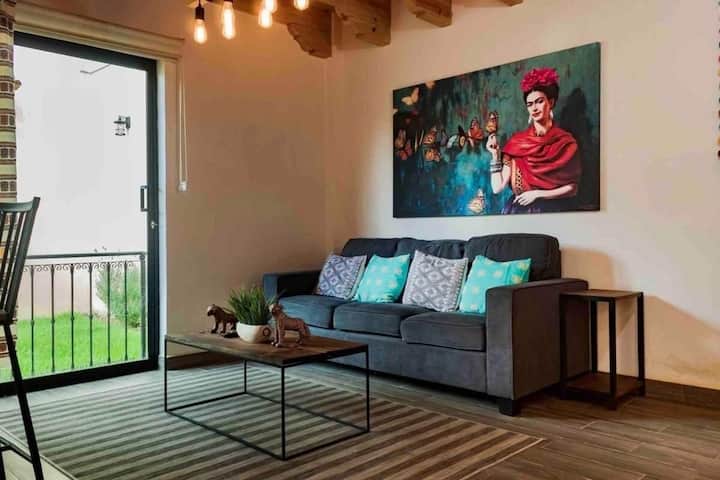 Loft Con Terraza Y Jardín: Esencia Mexicana. - San Cristóbal de las Casas