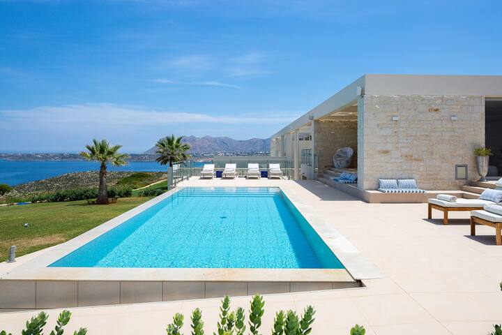 Villa Elias, Stunning Seaviews, Heated Pool gallery image 2