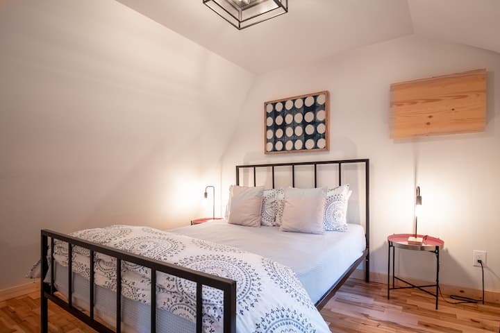 Hlavná spálňa chaty v Štokholme