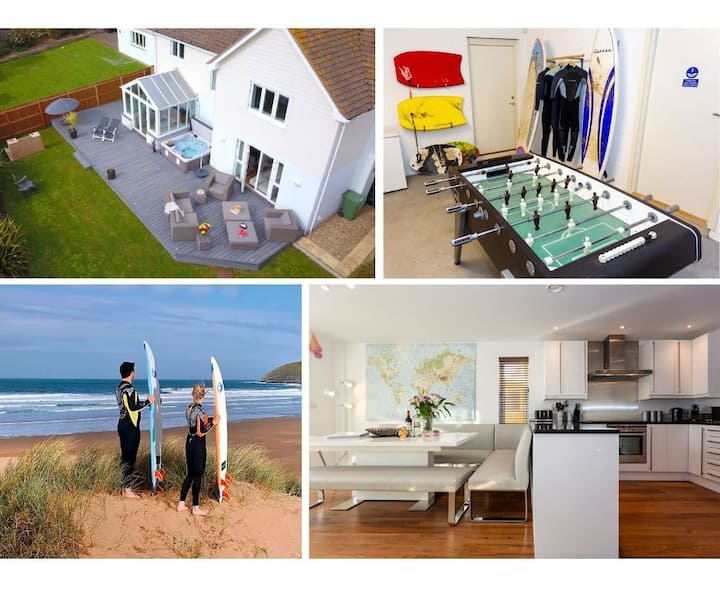 Croyde Baywatch | 5* Luxury Home  With Hot Tub - Croyde