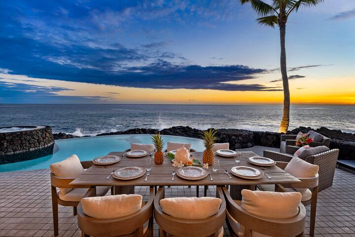 Ali’i Point #9: Lux Oceanfront w/ Heated Pool, AC gallery image 3
