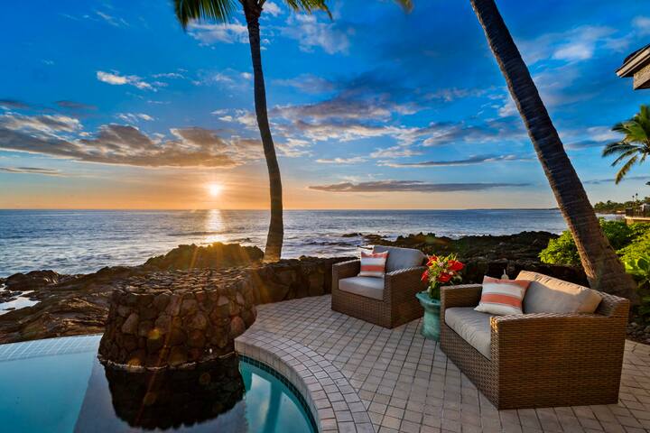 Ali’i Point #9: Lux Oceanfront w/ Heated Pool, AC gallery image 4