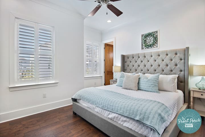 Спалня с двойно легло king size на втория етаж - самостоятелна баня