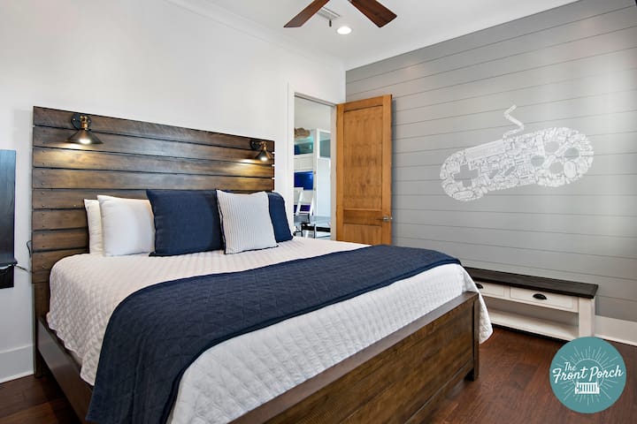 Спалня с двойно легло king size на третия етаж - самостоятелна баня