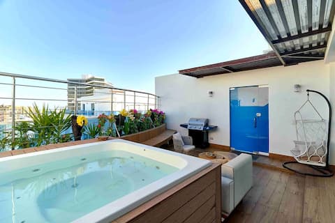 ®{PANO360~Studio} @DowntownSD +Rooftop+HotTub+LUX