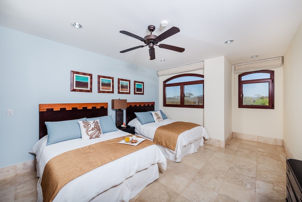 走进蓝色的房间，就像在室内带来一点大海和天空一样。