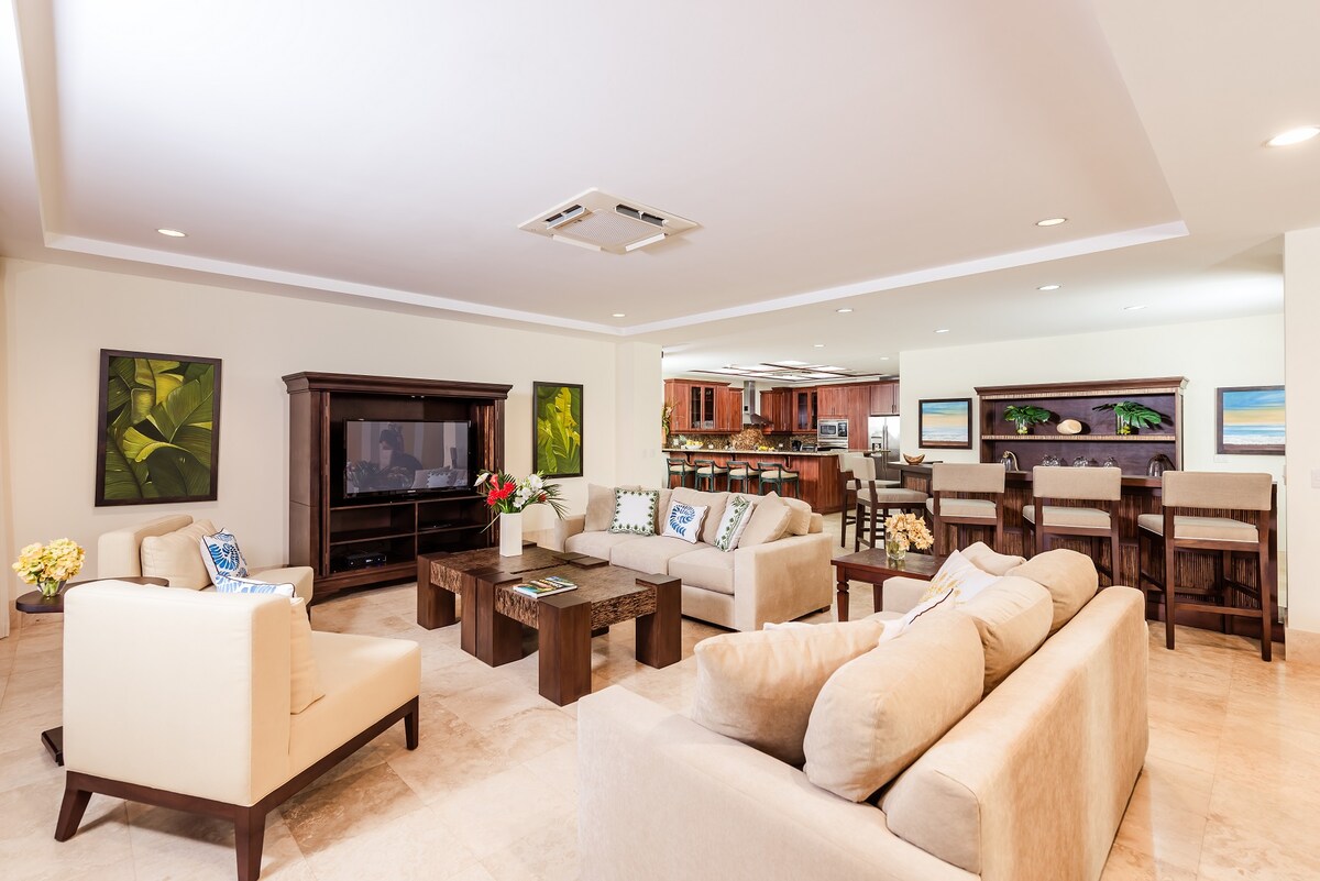 享受无线网络和电视，远离海滩。