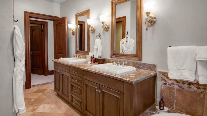 Bedroom 2, Upper Level - Ensuite with double vanity