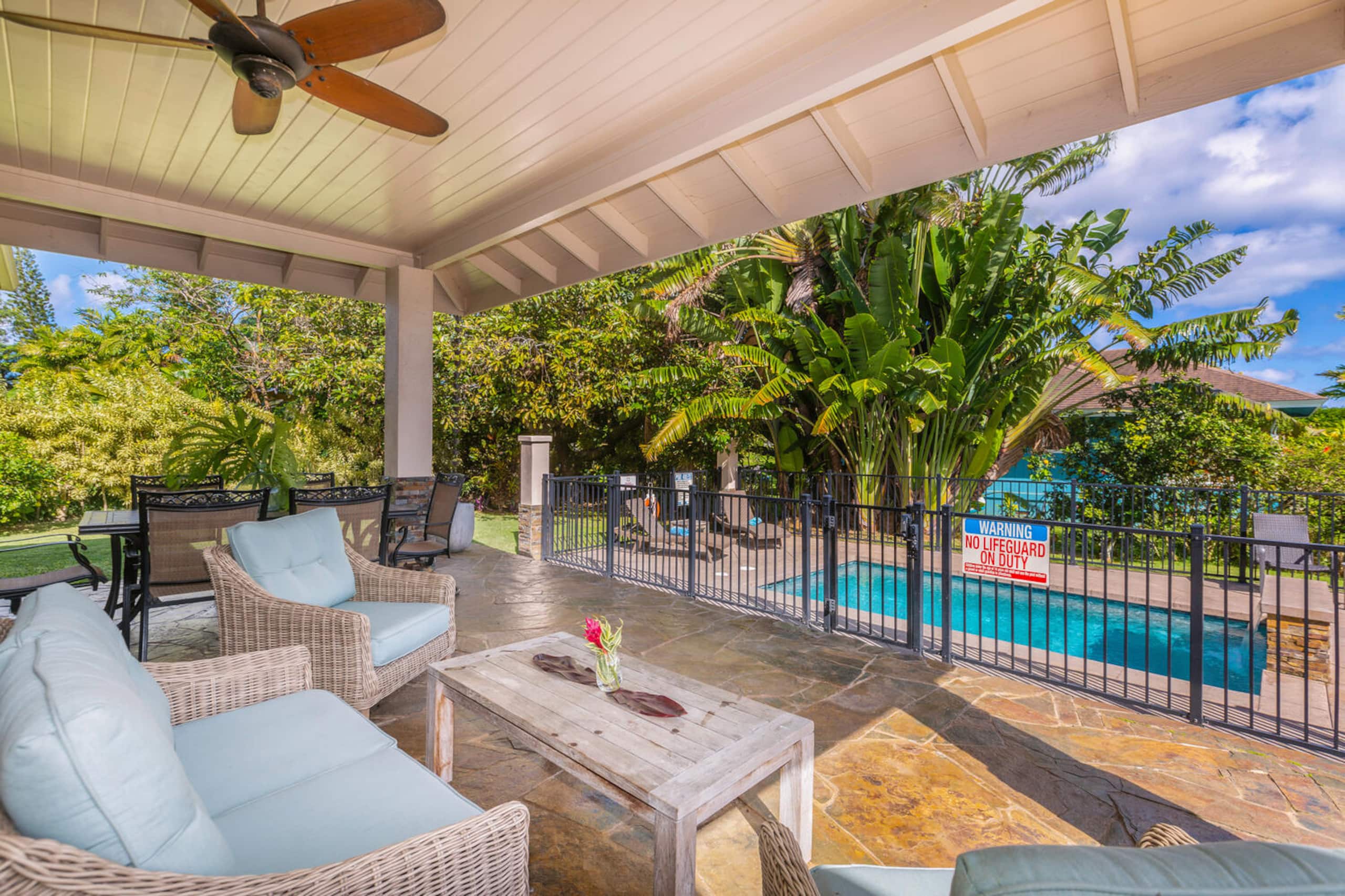 Pohaku Villa Tropical Home AC, Pool, Lanai, View - Photo 37