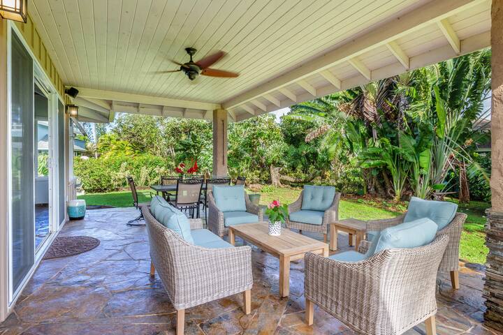 Pohaku Villa: Tropical Home: AC, Pool, Lanai, View gallery image 5