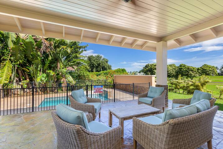 Pohaku Villa: Tropical Home: AC, Pool, Lanai, View gallery image 4