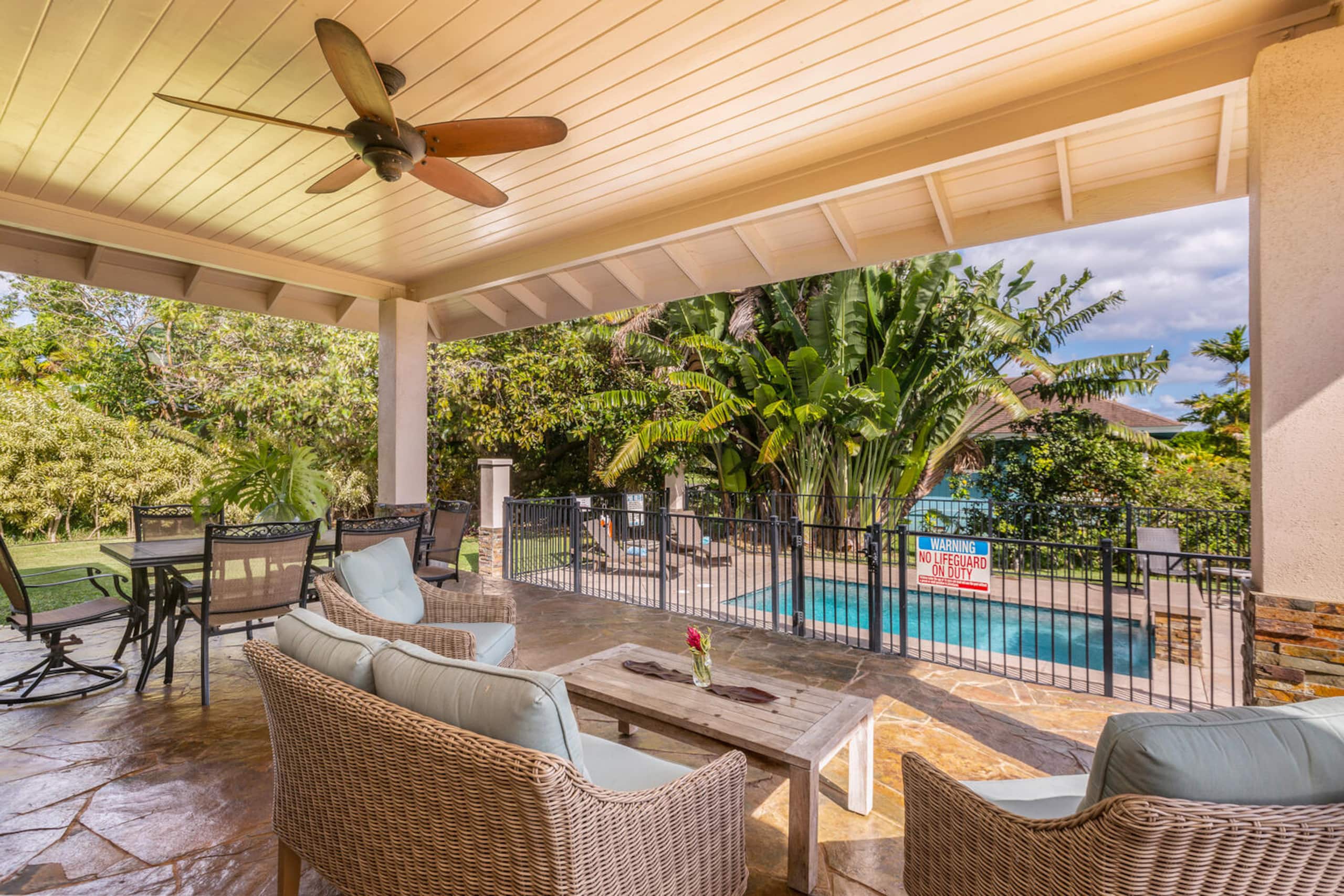 Pohaku Villa Tropical Home AC, Pool, Lanai, View - Photo 35