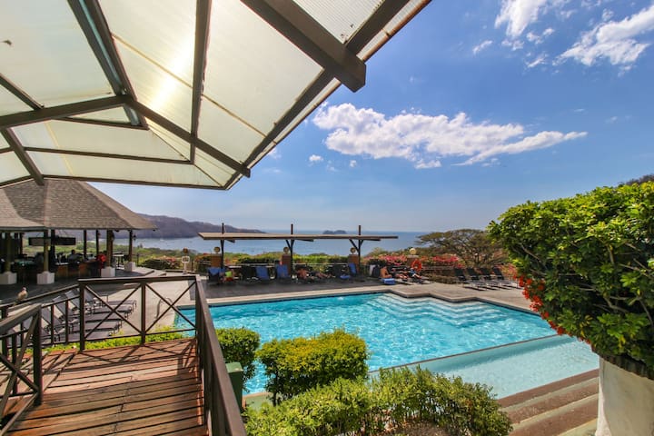 1BR Oceanview 1st-Floor | Balcony | Pool