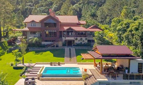 ®4BR{Wood~Mountain~Villa} @Jarabacoa +Heated Pool