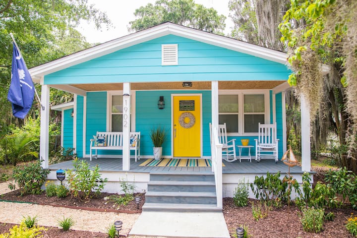 Cottage On Greene! Downtown Beaufort Blocks Away - Beaufort, SC