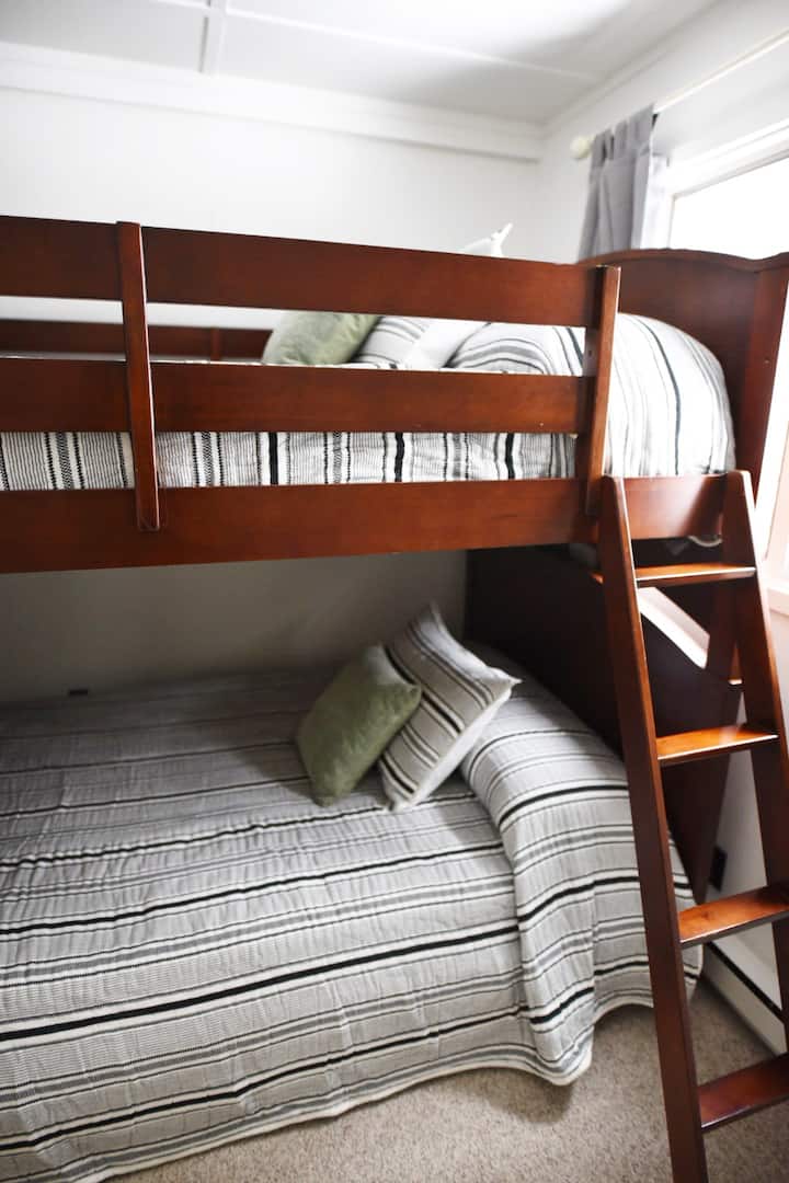 Cozy spot for the kids to rest after a long day playing in the lake!