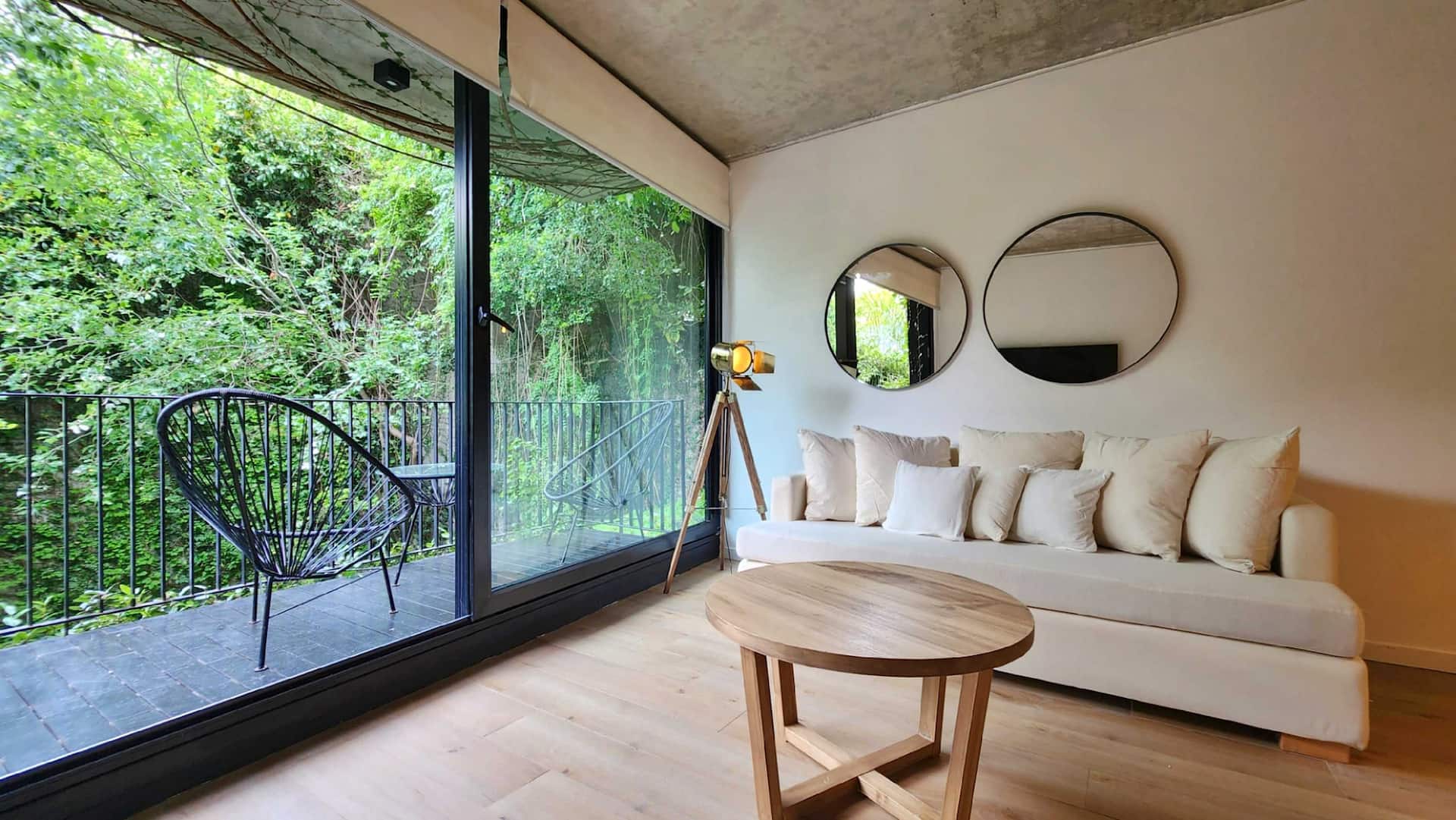 Apartamento de 1 quarto com varanda privativa em Palermo