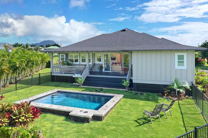 Hale Lo’i + Cottage: 5BR home +pool in Sunny Poipu gallery image 2