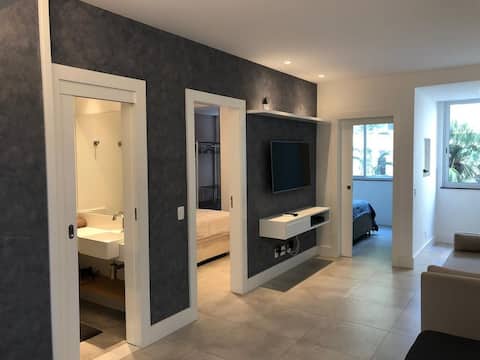 Brand new 2 bedrooms on the beach block