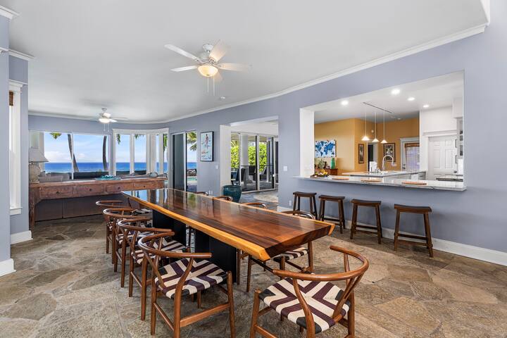 Kona Blue: Beachfront w/ Private Pool, AC & Views gallery image 4