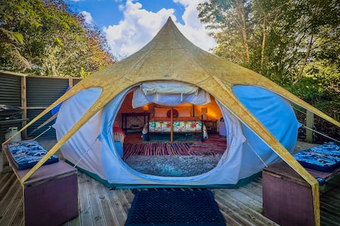 Te Tiro Glamping Tent & Glowworms