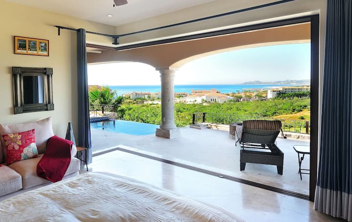 Oeanview villa in gated golf community near beach - Houses for Rent in San Jose del Cabo, Baja California Sur, Mexico