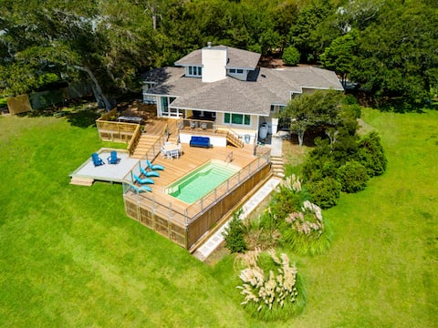 Waterfront w/ Heated Pool & Private Pier