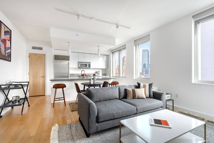 Blueground | Midtown W, gym, pool, w/d