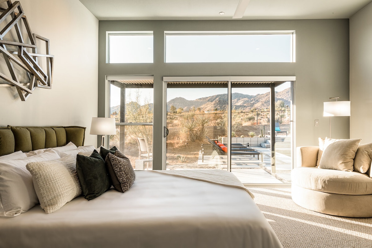 Despierta con esta vista montañosa