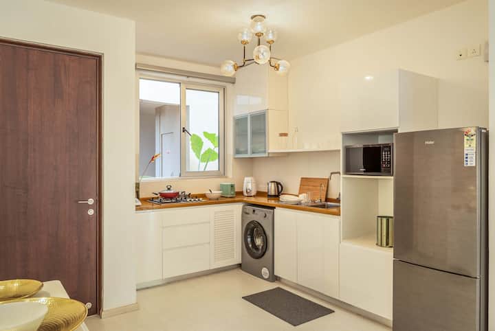 Fully equipped kitchen