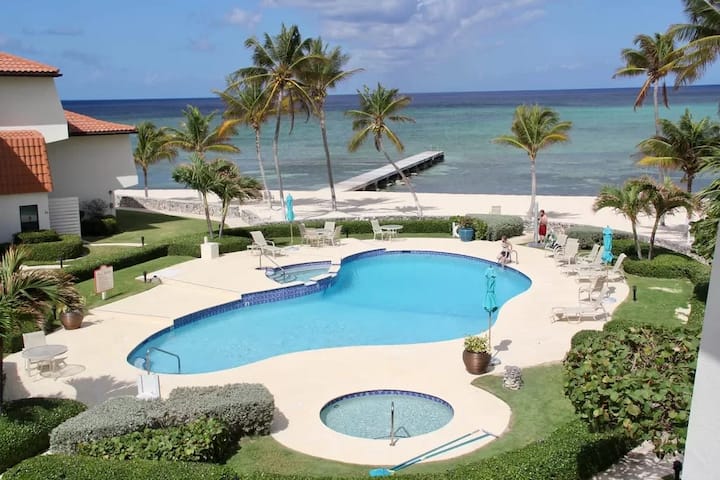 从阳台欣赏美景