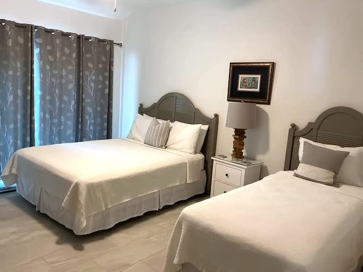 客房内提供新的床上用品