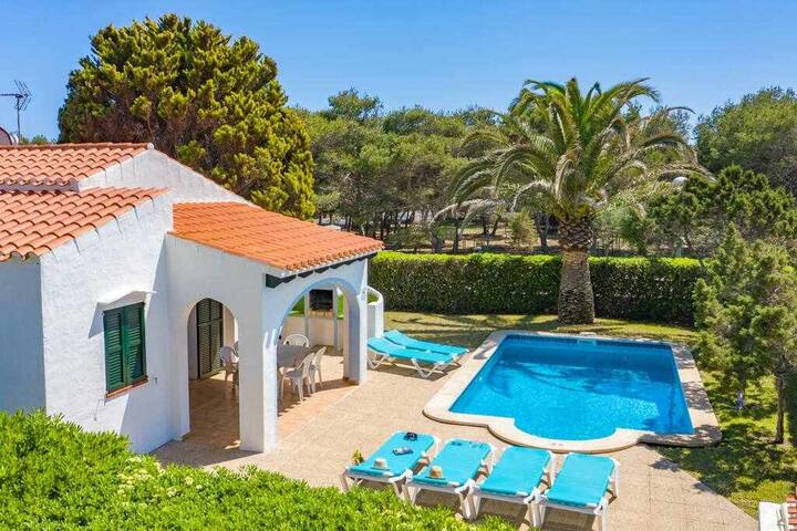 Roqueta, Beautiful Villa with pool in Menorca!