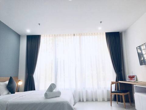 Elegant 1BR Flat w kitchen, Binh Duong center