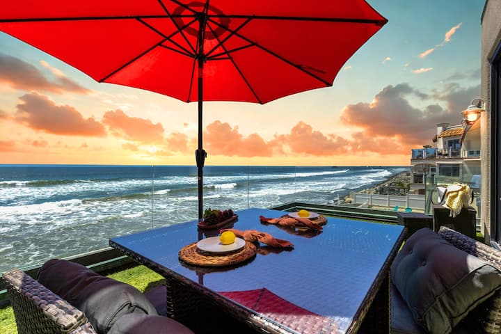 Spectacular Single-family Beachfront Home P1023-0 - 오션사이드