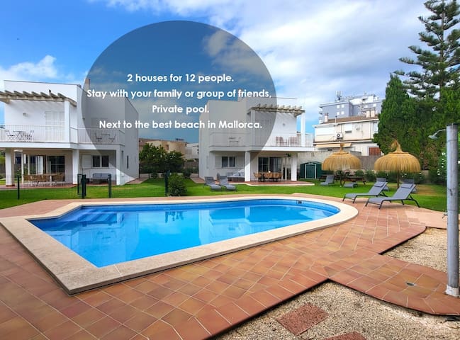 Beach Houses Playa de Muro twins Segalls y Fotges