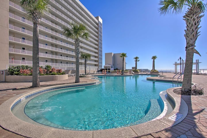 Comfy Pcb Condo W/ View & Private Beach Access! - Panama City Beach, FL