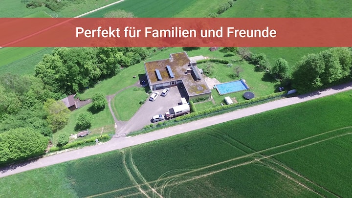 Nature paradise Seeberg, pool, garden, grill