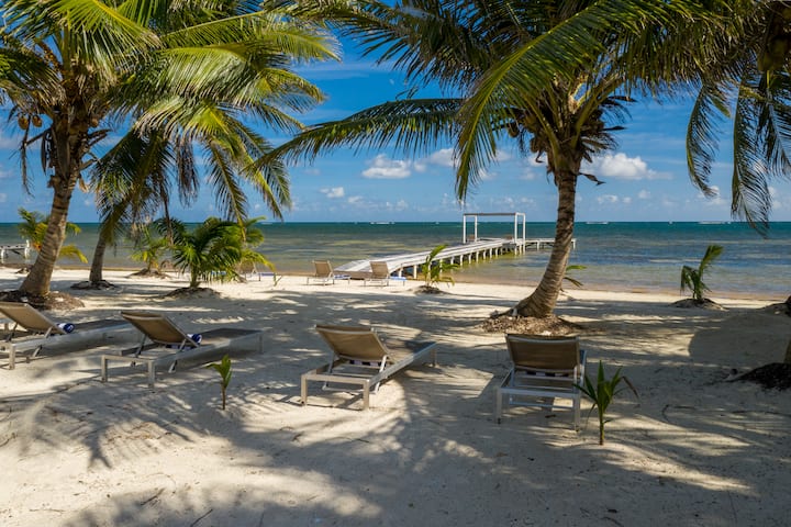 Tranquil Beachfront Villa Oasis By Alom