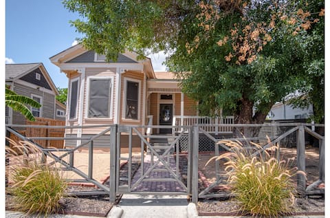 Restored Historic 2BR/1.5BA House Near Downtown