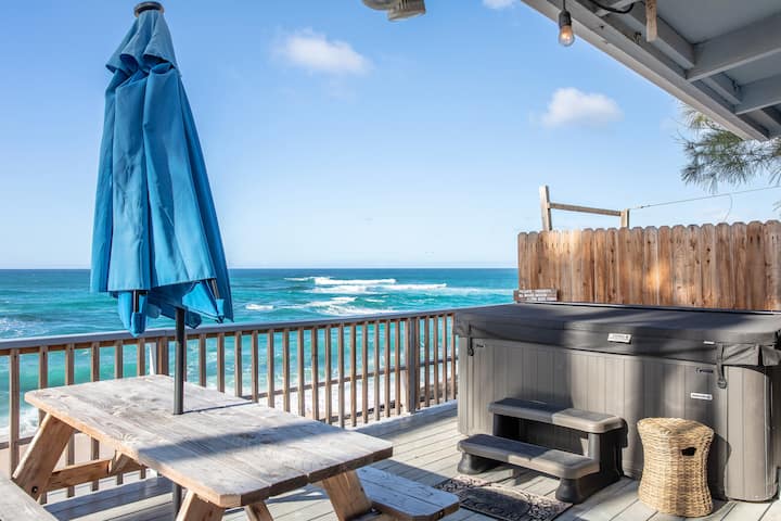Hawaii Oceanfront Beach House Paradise on the - Houses for
