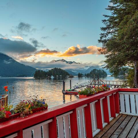 Sitka Lighthouse, Private Luxury in Alaska.