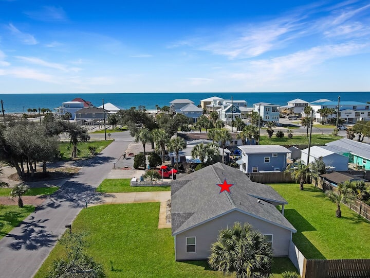 Sandy Beach House! 600 Steps To The Beach! - Mexico Beach, FL