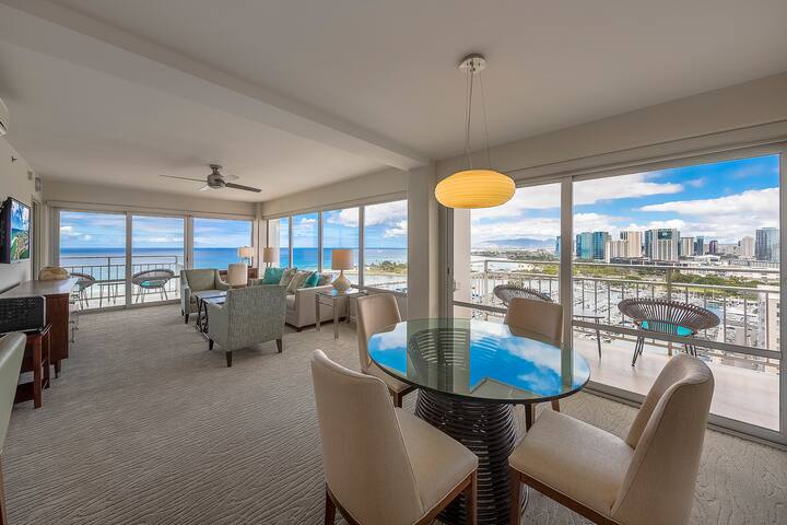 Ilikai 2602 3br/2ba Penthouse Ocean/harbor View - Honolulu, HI