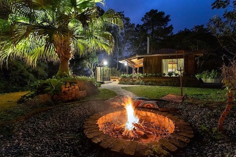 Cabin in the middle of the Atlantic Forest