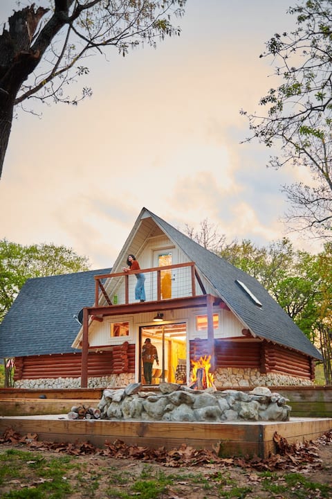 6Bdrm Cabin Beach Pool-Table Firepit!