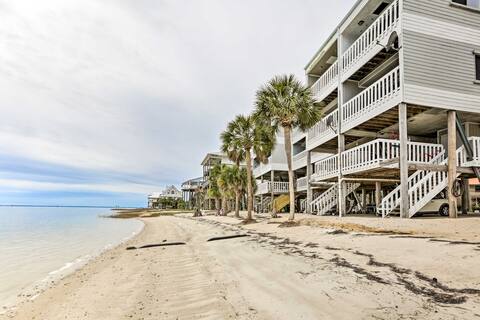 Waterfront Escape w/ Balcony on Shell Point Beach!