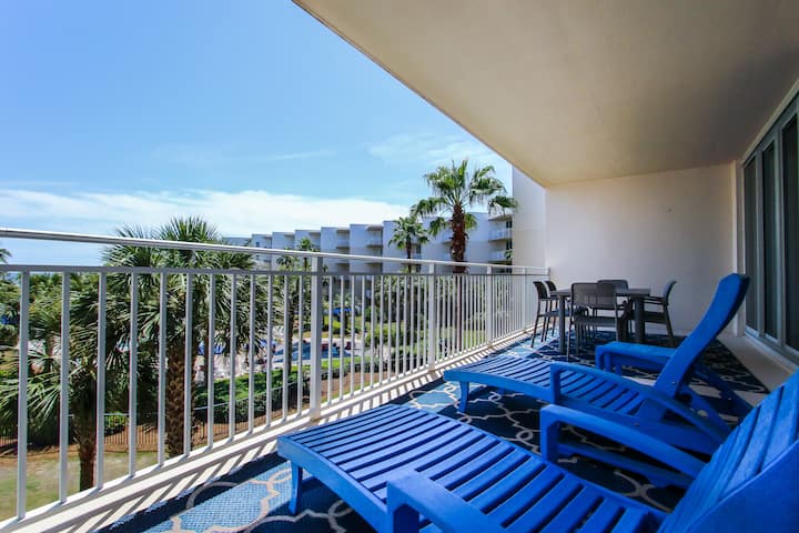 Courtyard Views~beach Cart~ Waterscape C400 - Fort Walton Beach, FL